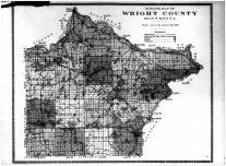 Outline Map, Wright County 1915